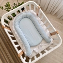 Baby Nest cu doua fete alb-albastru (5)
